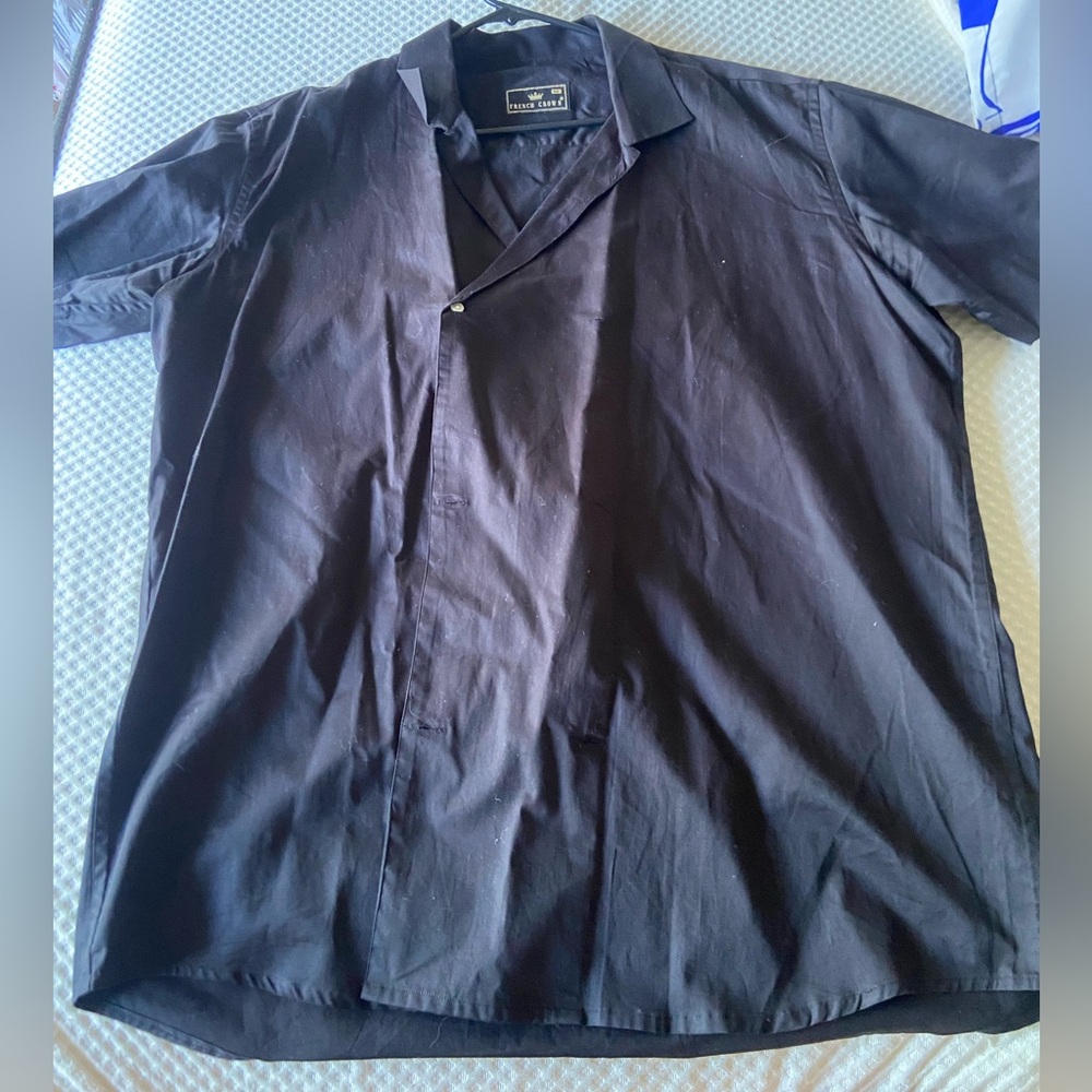 Men's Black Button up
